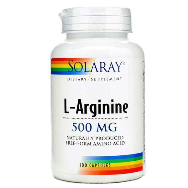 L Arginine 500 Mg 100 Cápsulas 7396