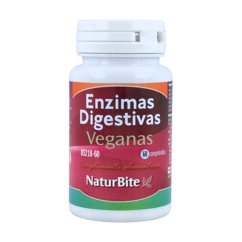 ENZIMAS DIGESTIVAS VEGANAS (60 comprimidos)