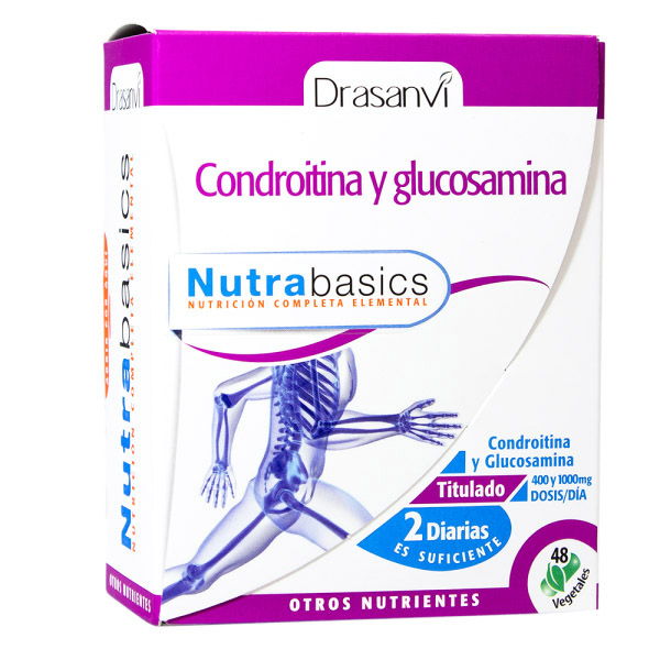 NUTRABASICS Condroitina y Glucosamina ( 48 cpsulas)