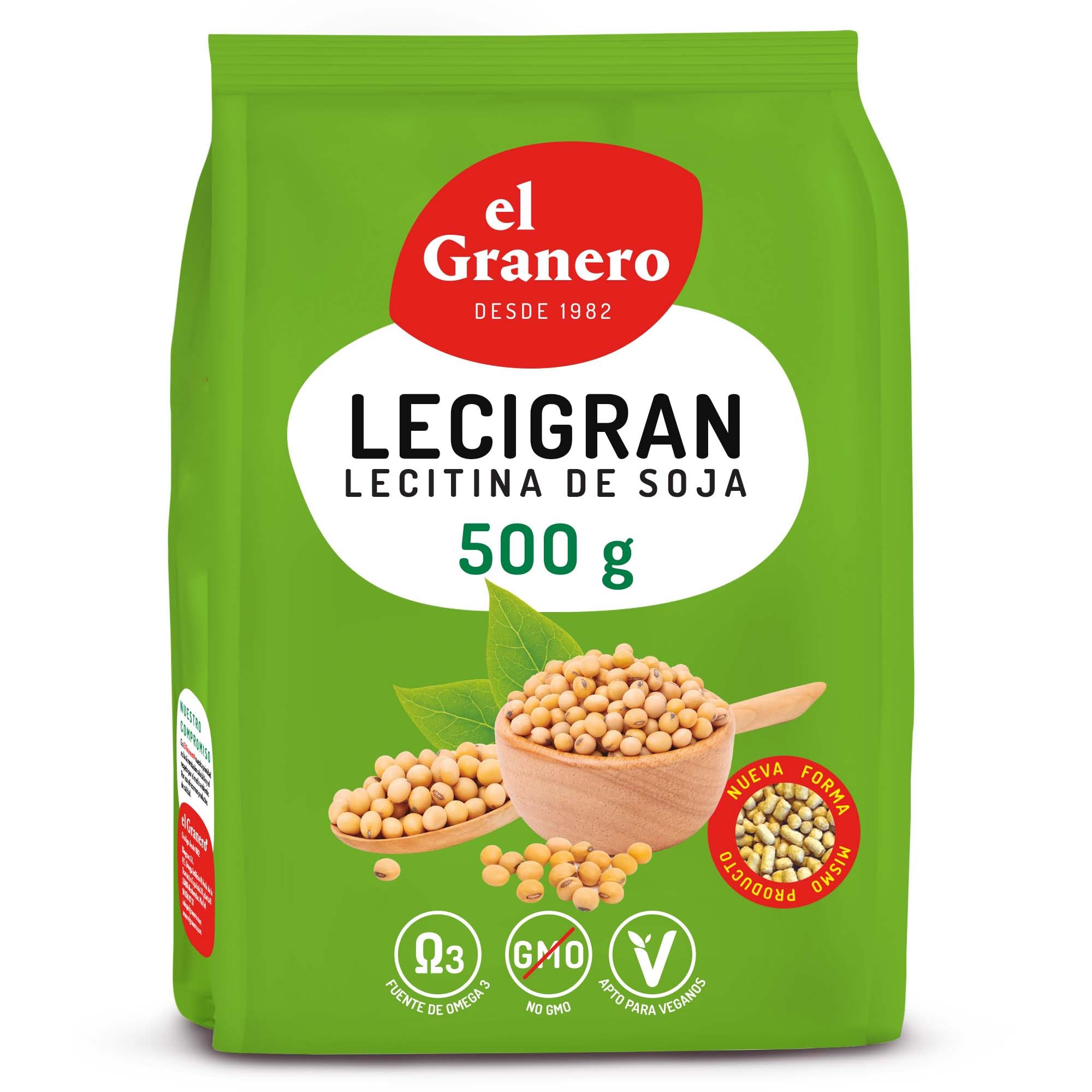 LECIGRAN Lecitina de soja IP  (500 gr.)