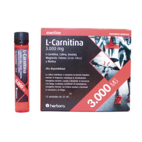 L-CARNITINA 3000 mg. (12 viales)