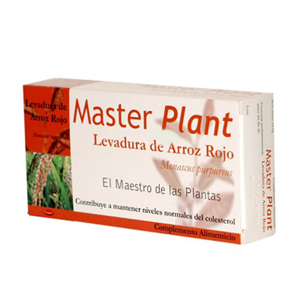 MASTER PLANT Levadura de arroz rojo (30 cpsulas)