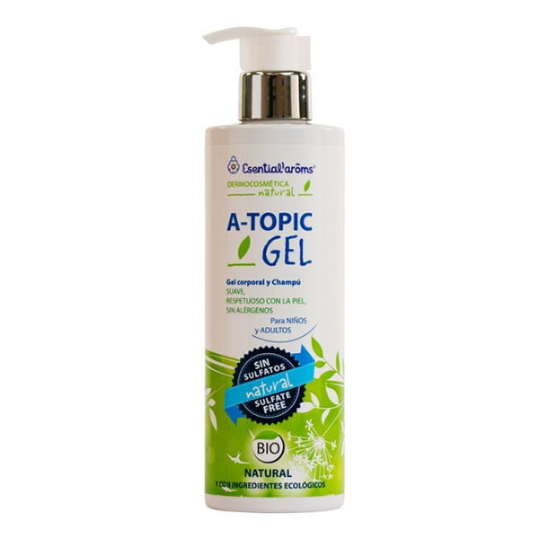 A-TOPIC GEL- Gel corporal y champ bio (400 ml.)