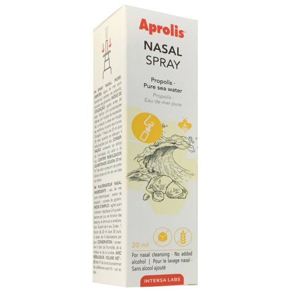 APROLIS SPRAY NASAL 20 ML.- propóleo- sinusitis- limpieza nasal.