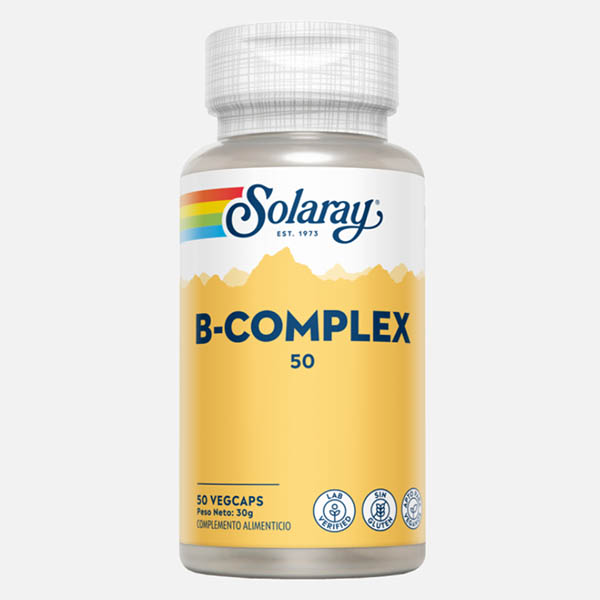 B-COMPLEX 50- Complejo De Vitaminas Del Grupo B- Alta Asimilación