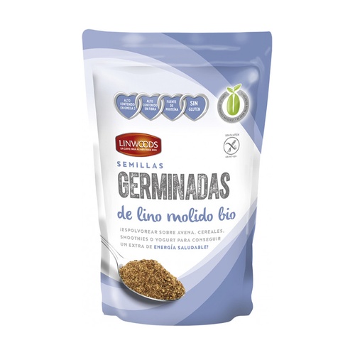 Semillas germinadas de LINO MOLIDO bio (200 g.)