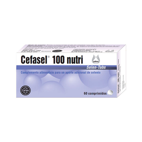 CEFASEL  100 nutri (60 comprimidos)