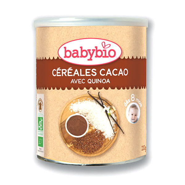 BABYBIO CEREALES CACAO bio (220 g)