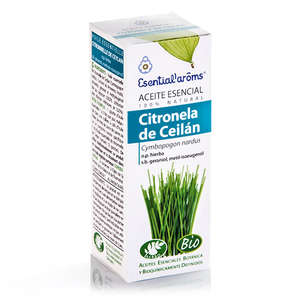ACEITE ESENCIAL Citronela de Ceiln Bio (10 ml.)