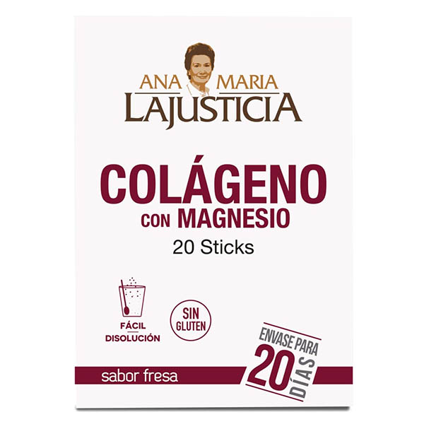 COLGENO con Magnesio - Fresa  (20 sticks)