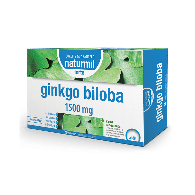 NATURMIL - GINKGO BILOBA FORTE (20 ampollas)