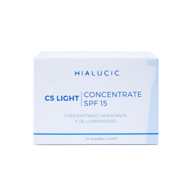 HIALUCIC C5 LIGHT CONCENTRATE SPF15 ( 25 ampollas)