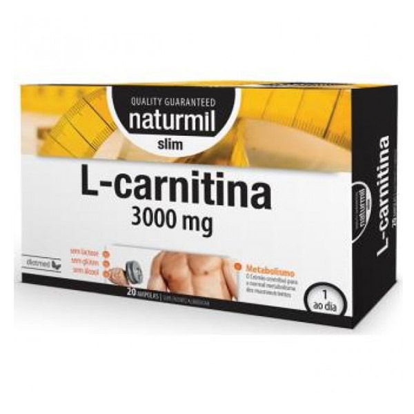 NATURMIL - L-CARNITINA SLIM (antigua STRONG) 3000 mg. (20 viales)