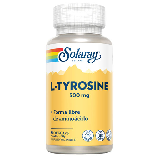 L-TYROSINE- L-TYROSINA 500 mg. ( 50 cpsulas)