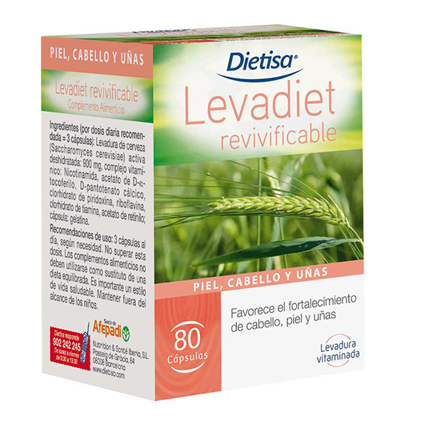 LEVADIET Revivificable (80 cpsulas)