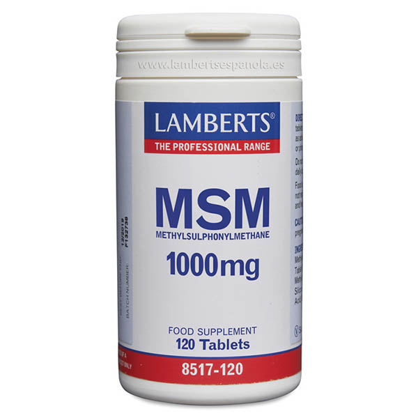 MSM 1000 mg (120 comprimidos)
