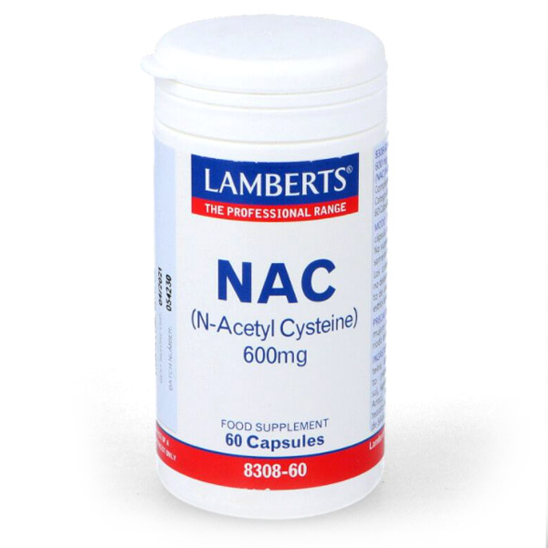 NAC (N Acetil Cisteina) 600 mg  (60 cpsulas)