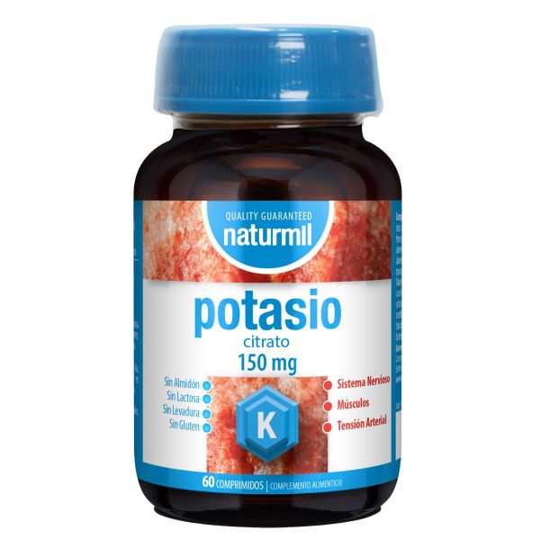 NATURMIL - Citrato de potasio 150 mg (60 comprimidos)