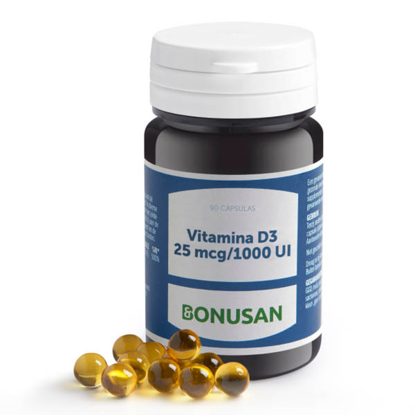 VITAMINA D3 25 mcg/1000 UI (90 cpsulas)