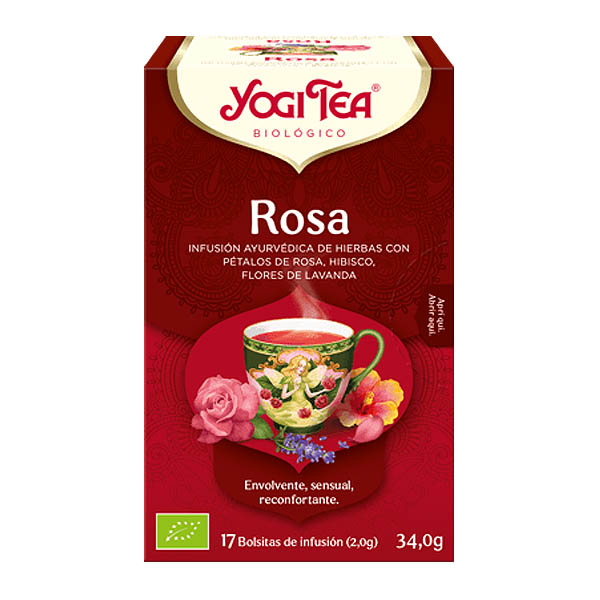 YOGI TEA Rosa bio (17 filtros)